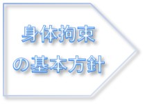 身体拘束の基本方針